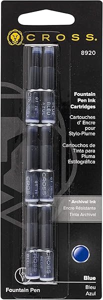 Cross refill ink cartridges