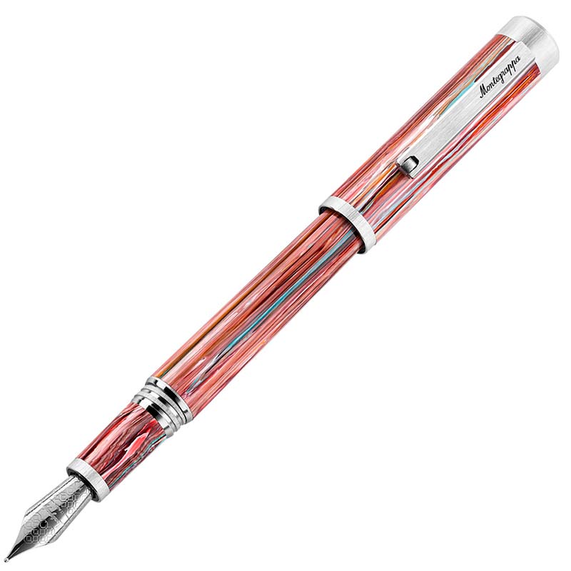 Montegrappa iszez5ip_s2 zero zodiac pisces palladium ip steel